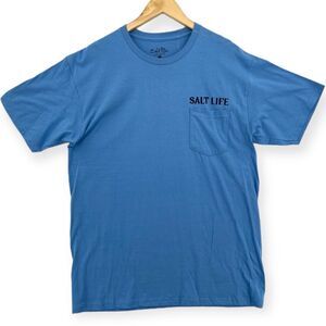 -Salt Life Men's Watermen Diamond Short Sleeve Tee NWT L